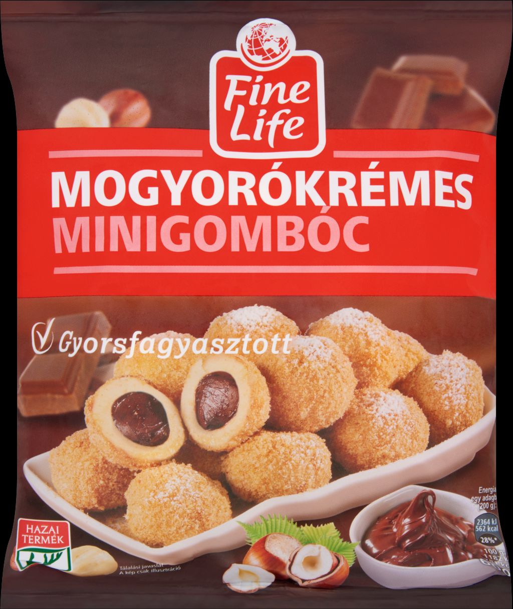 Fine Life Mogyorókrémes mini gombóc